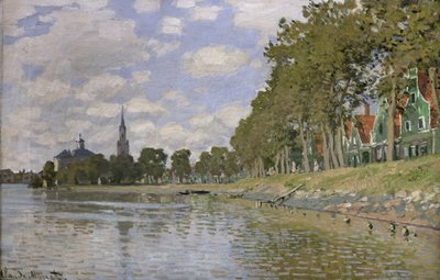 Zaandam, Holland by Claude Monet